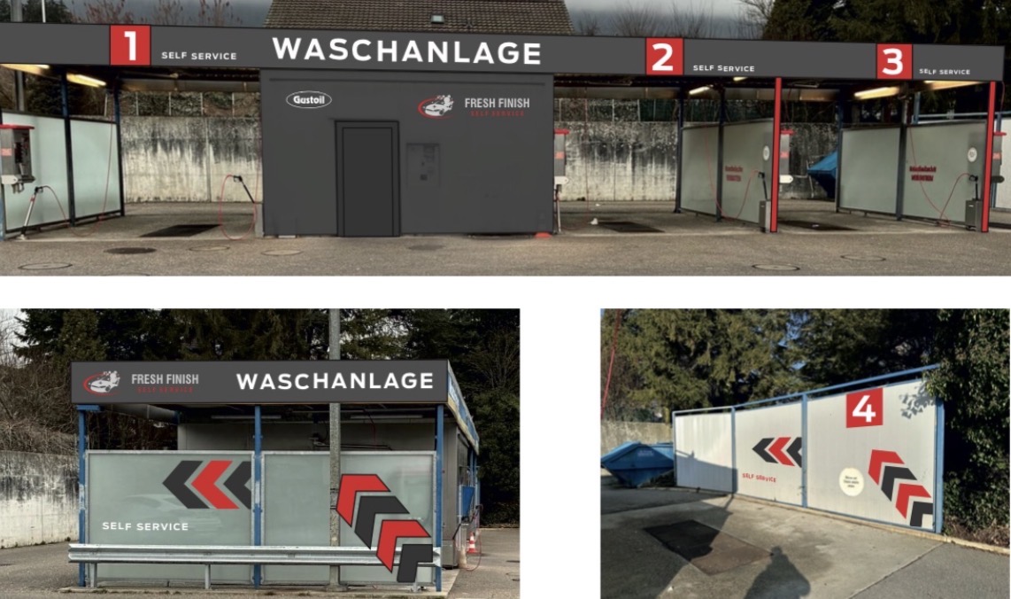 Waschanlage Fresh Finish Self Service in Grenchen